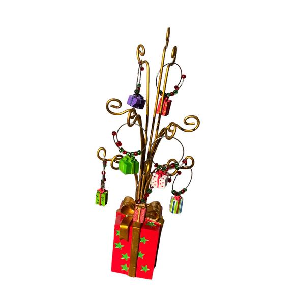 Pier 1 Imports Gift Wine Charm Set Tree Contains 11 Charms - Picture 2 of 5